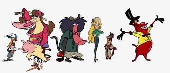 She was voiced by charlie adler. Cattle Mammal Cartoon Vertebrate Horse Like Mammal Cow And Chicken Cartoon Characters Transparent Png 1280x495 Free Download On Nicepng