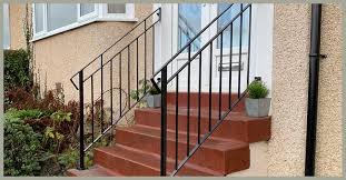 Stair handrails add security and stability when you are using an interior staircase or a metal handrail for outside steps. Handrails Glasgow Iron Handrails Glasgow Domestic Handrails Glasgow Welder Glasgow Blacksmith Glasgow