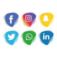 Social Media Icons Set Png And Vector Social Media Icons Twitter Logo Instagram Logo