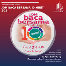 Program ini telah dijalankan secara serentak pada hari, tarikh dan masa yang sama, iaitu pada 24 april 2018 pada jam 11.00 hingga 11.10 pagi. Kl Baca Program Jom Baca Bersama 10 Minit Akan Berlangsung ÙÙŠØ³Ø¨ÙˆÙƒ