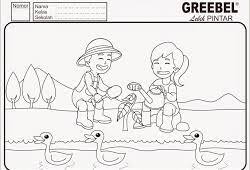 Gambar mewarnai anak sd terbaru. Contoh Gambar Gambar Mewarnai Anak Paud Tema Rekreasi Kataucap
