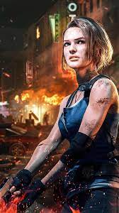 Jill Valentine Re3 Remake Wallpaper Hd Phone Backgrounds 2020 Game Art Poster On Iphone Android Resident Evil Girl Resident Evil Anime Resident Evil