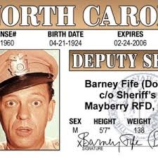 Barney Fife Magnet