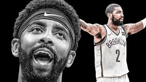 Most important stats for each competition are also displayed. Awesome Kyrie Irving Brooklyn Nets Wallpaper Cartoon Wallpaper