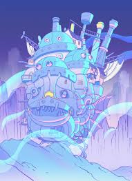 Steampunk works are often set in an alternative history of the victorian era or the american wild west, where steam power remains in mainstream use, or in a fantasy world that similarly employs steam power. Artstation Howl S Moving Castle Elora Pautrat