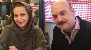همسر شیک پوش و باوقار ایرج طهماسب در یک مراسم+عکس