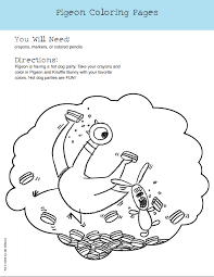 Download this adorable dog printable to delight your child. Fvrlibraries Fort Vancouver Regional Library District Here S A Fun Pigeon Coloring Page You Can Find Lots Of Pigeon Activity Pages At Http Pigeonpresents Com Get Busy Did You Know You Can Use Our Printing