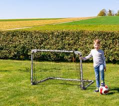 Jetzt vergleichen und günstig bestellen! Lifetime Fussballtor 3 Fach Verstellbar Und Klappbar Silber 213x152x122 Cm Mygardenhome