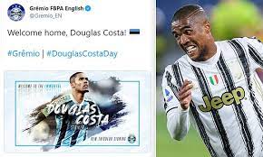 O grêmio terá um baita reforço com a chegada de douglas costa ao time de tiago nunes e, apesar de ainda não ter. 0tybkapfdiexbm