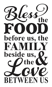 Plaque reads:bless the food before us. Pin On Primitive Crafts