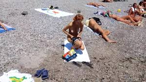 Odessa beach cabin spycam