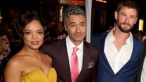 — aries needs to stop lying. Chris Hemsworth And Tessa Thompson Surprise Fans At Thor Ragnarok Screening Entertainment Tonight