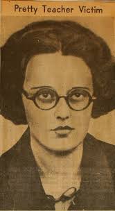 Pictured: several people meeting. Fourth from right is Louise Day Hicks, a  member of the Boston School Committee and major opponent of desegregation.**