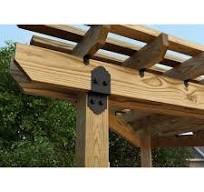 Unbranded Laredo Sunset OWT Lite 5 in. x 11-1/2 in. Galvanized Steel Post  to Beam Connector (2 Each) 54210