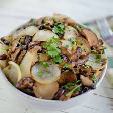Shiitake And Eggplant Stir Fry With Gingery Garlic Sauce Recipe Recipe Eggplant Stir Fry Stir Fry Garlic Sauce Recipe