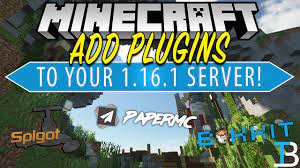 The premise is very similar for bukkit(like,identical). How To Add Plugins To Your Minecraft 1 16 1 Server Bukkit Paper Spigot Youtube