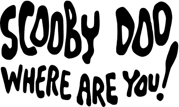 File:Scooby-Doo Where Are You! logo.svg - Wikimedia Commons
