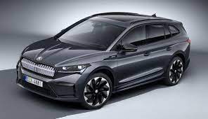 Standart enyaq modeline göre süspansiyon sistemi alçaltılan 2021 skoda enyaq sportline iv' un iki farklı jant seçeneği bulunuyor. Skoda Bietet Elektro Suv Enyaq In Sportline Version An Ecomento De