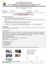 Check spelling or type a new query. Soal B Inggris Invitation Card Sma Kls 11 Jawabanku Id