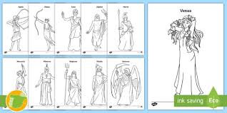 Dibujos cristianos para colorear dibujo de soldado romano para. Hojas De Colorear Dioses Romanos Teacher Made