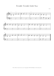 Maybe you would like to learn more about one of these? Twinkle Twinkle Little Star Sheet Music For Piano 8notes Com