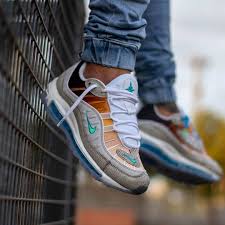 Nike Air Max 98 La Mezcla On Air Nikeanniversary Kickstagram Girlonkicks Airmax Airmax1 Airmax87 Airmax Air Max 95 Mens Nike Air Max 95 Nike Air