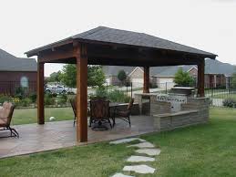 Outdoor Shelter Ideas Shelter Outdoor Kitchen Design Ideas With Shelter In Your Garden 11 Backyard Pavilion Small Outdoor Kitchens Backyard Patio