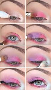 Pink Eyes Beauty Tutorials Eye Makeup Pictures Pink Eye Makeup Eye Makeup Steps