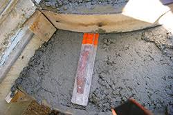 Japanese stepping stones are a handmade reconstituted stone product designed to provide a random appearance. How To Planning Pouring And Finishing Half Round Concrete Steps Concrete Decor