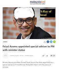 Ahmad faizal i will lead perak caretaker govt until new mentri besar is chosen. Ahmad Faizal Azumu Failed Perak Jumped From Party To Party But Is Now A Minister Rebuilding Malaysia