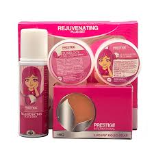 Prestige Plus Rejuvenating Set For Men Women For A Fairer And Smoother Rejuvenatingsets Acneproneskin Antiaging Dark The Prestige Sunblock Rejuvenation