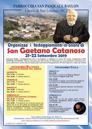 Ordinato sacerdote il 20 settembre 1902, fu parroco di pentedattilo e della candelora in reggio. Festa San Gaetano Catanoso 2019 A Chorio Ntacalabria It