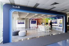 Studio D By E2 And Dulux Office Interior Design Store Design Interior Mobile Shop Design