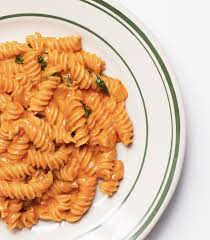 Fusilli Alla Vodka With Basil And Parmesan Recipe Alla Vodka Fusilli Parmesan Pasta Sauce