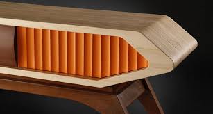 For those who weren't in the market for entirely new floors, art deco rugs fit the bill nicely. Must See Retro Futuristic Furniture Vintage Industrial Style
