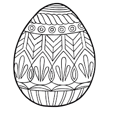 Mandalas Huevos De Pascua Para Colorear