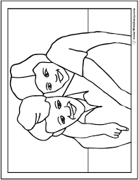 To make it easy for your children to make their own book, i've included free printables for the pages below. Fun Father S Day Coloring Pages I Love My Daddy