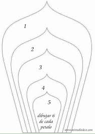 Our best gallery of 57 5 petal flower template free printable. Petal Printable Free Rose Paper Flower Template Novocom Top
