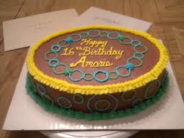 Rather than opting for a traditional, plain iced birthday cake, choosing to buy birthday cakes from bakerdays gives you the option to personalise fully, or even design your own cakes online. Simple 16th Birthday Cakecentral Com