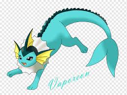 Vaporeon Eevee Pokemon Pikachu Espeon Pokemon Marine Mammal Dragon Vertebrate Png Pngwing