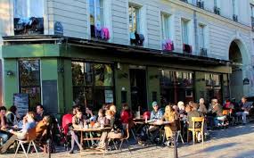 Cafe Restaurant Mer A Boire O Paris 1 Rue Des Envierges Belleville Vue Sur Les Toits De Paris Paris Trip Planning Paris Bars Paris