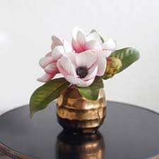 Would recommend to any who like to buy this one. Mercer41 Artificial Magnolia Floral Arrangements And Centerpieces In Vase Wayfair