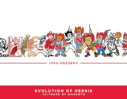 Nebraska cornhuskers stickers, decals and magnets. Herbie Husker Projects Photos Videos Logos Illustrations And Branding On Behance