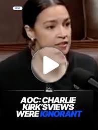 Rep. Alexandria Ocasio-Cortez criticized a Republican resolution to honor  Charlie Kirk's life, saying it would bring 'great pain' to millions of  Americans. 'His rhetoric and beliefs were ignorant and ...