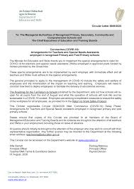Maybe you would like to learn more about one of these? Https Www Education Ie En Circulars And Forms Archived Circulars Cl0049 2020 Pdf