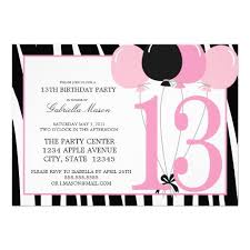 5x7 13th Birthday Party Invite Zazzle Com 13th Birthday Invitations Birthday Party Invitations Printable 13th Birthday Parties