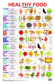 Healthy Food Vitamin Chart Buy Healthy Food Vitamin Chart By Dreamland Publications At Low Price In In 2020 Vitamin A Foods Healthy Food Chart Diet And Nutrition