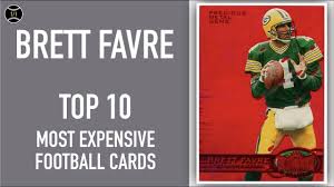 Jan 05, 2020 · 10 most valuable 1980 topps football cards while it may not be the most popular football card sets ever produced, topps did its best to deliver a decent product with its 1980 topps football cards. Brett Favre Top 10 Most Expensive Football Cards Sold On Ebay February April 2019 Youtube