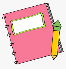 Vector cartoon open book with pencil and magnifier clipart image. Paper Back School Clipart Pink Book And Pencil Clipart Hd Png Download Kindpng