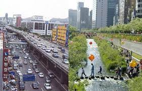 Hot The Cheonggycheon River Restoration In Seoul The Project Daylighted A River That Was Once Covered By A High Water Architecture Urban Intervention Urban